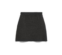 ARMEDANGELS – Mini-Strickrock aus Baumwolle und Wolle – Damen Schwarz (SteelMelange) Größe XL