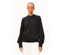 ARMEDANGELS MOHAIR BLEND CREW Damen Strickpullover aus Woll-Mohair-Mix black XL