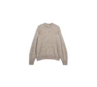 MOHAIR-MIX STRICKPULLOVER | Mohair-Woll-Mix - beige (XS)