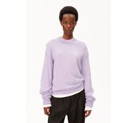 MOHAIR-MIX STRICKPULLOVER | Mohair-Woll-Mix - lila (XS)
