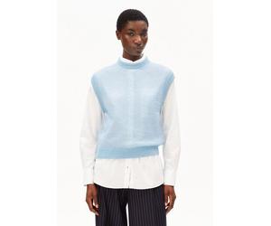 ARMEDANGELS MOHAIR BLEND KNIT Damen Pullunder aus Mohair-Woll Mix blue glow L