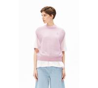 ARMEDANGELS MOHAIR BLEND KNIT Damen Pullunder aus Mohair-Woll Mix pink mist L