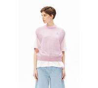 ARMEDANGELS MOHAIR BLEND KNIT Damen Pullunder aus Mohair-Woll Mix pink mist XXL