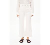 ARMEDANGELS - Women's Murliaa Cropped - Jeans, Gr. XL 33 - Length: 32'', weiß (White)