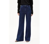 MURLIAA HIGH WAIST WIDE JEANS | recyceltem Baumwoll-Mix - blau (26-32)