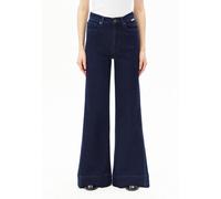MURLIAA WIDE LEG JEANS | recycelter Baumwoll-Mix Comfort Stretch - blau (27-32)