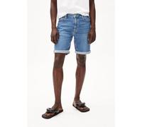 ARMEDANGELS NAAILO HEMP - Herren Jeans Shorts aus Bio-Baumwoll-Hanf Mix blue 31