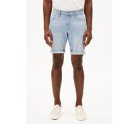 ARMEDANGELS NAAILO Herren Jeans Shorts aus Bio-Baumwoll-Hanf Mix blue 29