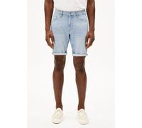 ARMEDANGELS NAAILO Herren Jeans Shorts aus Bio-Baumwoll-Hanf Mix blue 34