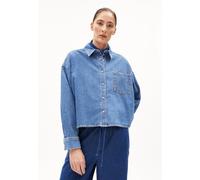 ARMEDANGELS NALAANI Damen Jeansbluse aus Bio-Baumwoll Mix sea foam S