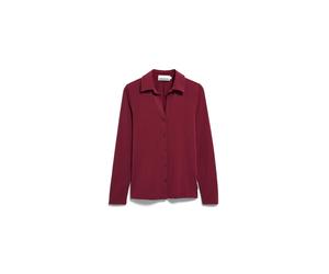 Armedangels - NALAANNIA BLOUSE velvet red - Gr. - M