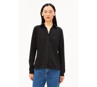 ARMEDANGELS NALAANNIA Damen Bluse aus Bio-Baumwoll Mix black XXL