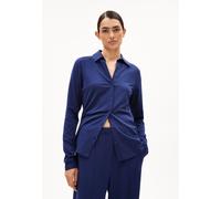 NALAANNIA BLUSE | Bio-Baumwoll Mix - blau (XL)