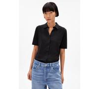 ARMEDANGELS NALITAA BLOUSE Damen Bluse aus Bio-Baumwoll Mix black L