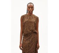 NERAALI LEOPAA | Bluse aus TENCEL™ Lyocell - braun (XS)