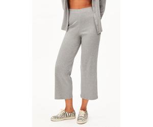 ARMEDANGELS NIANAA RIB Damen Ripp-Jerseyhose aus Bio-Baumwoll Mix silver melange S