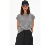 Armedangels - Oneliaa Lovely Stripes Black-Oatmilk - T-Shirt - Schwarz - XS - 100% Bio-Baumwolle,Jersey Schwarz XS