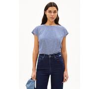 Armedangels - Oneliaa Lovely Stripes Oatmilk/Lapis Blue - T-Shirt - Blau - M - 100% Bio-Baumwolle Blau M