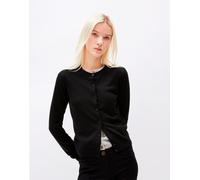 ARMEDANGELS OPHALIAA MERINO - Frauen Slim Fit Strickjacke - schwarz XS black
