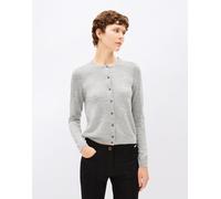 ARMEDANGELS OPHALIAA MERINO - Damen Strickjacke aus Merino-Wolle light grey melange L
