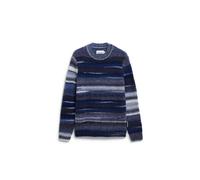 OTTAA STRICKPULLOVER | aus 100% Bio-Wolle - blau (S)