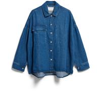 OVERSIZED JEANSBLUSE | Bio-Baumwoll Mix - blau (L)