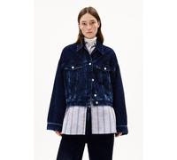 PAASITHE INDIGO CORD | Cordjacke aus Bio-Baumwolle - blau (XS)