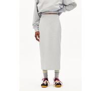 ARMEDANGELS PATINAA Damen Jerseyrock aus LENZING ECOVERO Viskose Mix silver melange XS