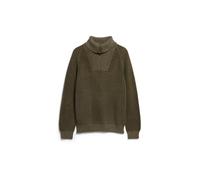 PIGMENT DYE STRICK-TROYER | 100% Bio-Baumwolle - oliv (XXL)