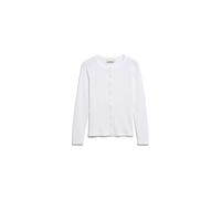 POINTELLE CARDIGAN | 100% Bio-Baumwolle - weiss (M)