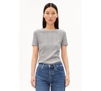 POINTELLE T-SHIRT | 100% Bio-Baumwolle - grau (XXL)