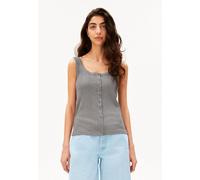 Armedangels Damen Pointelle Top (Größe XS, grau)