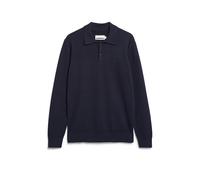 LANGÄRMLIGER STRICKPULLOVER | 100% Bio-Baumwolle - blau (XXL)