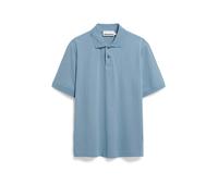 ARMEDANGELS MAARIO - Männer Regular Fit Poloshirt - blau XL pigment blue