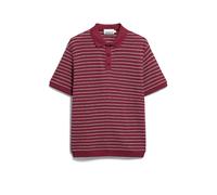 MAARIO STRICK-POLOSHIRT | 100% Bio-Baumwolle - rot (M)