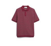 MAARIO STRICK-POLOSHIRT | 100% Bio-Baumwolle - rot (S)