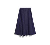 Armedangels - POPLIN A-LINE MIDI SKIRT tinted navy - Gr. - L