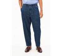 TAPERED PULL-ON HOSE | Bio-Baumwoll Mix - blau (33)
