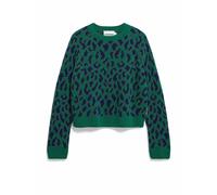ARMEDANGELS Pullover DILIRIAA LEOPAA grün | M