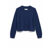 ARMEDANGELS DILIRIAA REGLANA - Frauen Loose Fit Strickpullover - blau XS blue noon