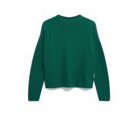 ARMEDANGELS MERINAA LINKS LINKS - Damen Pullover aus Bio-Baumwolle emerald green XS