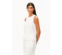 LEINEN BLUSEN-TOP | 100% Leinen - weiss (M)
