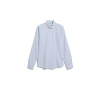 ARMEDANGELS Herren Hemd aus Bio-Baumwolle QUAASA Stripes Regular Fit White-Dark Morning