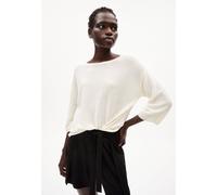 ARMEDANGELS RATHAA LINO - Damen Pullover aus Leinen-Mix offwhite L