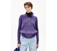 ARMEDANGELS REBECCAA GMT DYE - Damen Strickjacke aus Bio-Baumwolle indigo lilac XS