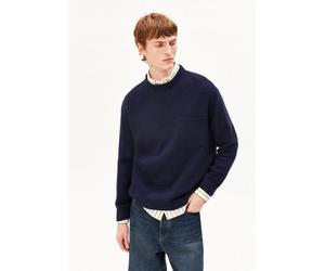 ARMEDANGELS REC KNIT Herren Strickpullover aus 100% recycelte Wolle tinted navy S