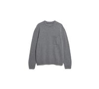 Armedangels - REC WOOL KNIT SWEATER mid silver melange - Gr. - XXL