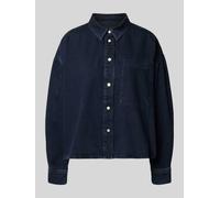 NALAANI JEANSBLUSE | Bio-Baumwoll Mix - blau (XL)