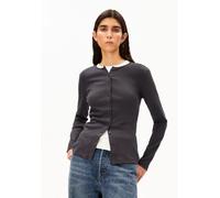 RIPP-LANGARMSHIRT | Bio-Baumwoll Mix - anthrazit (L)