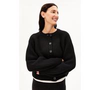 RIPP-STRICKJACKE | Bio-Woll Mix - schwarz (XL)